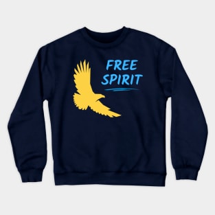 Free Spirit - Eagle Crewneck Sweatshirt